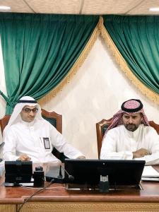 Signing a Memorandum of Understanding between Al-Qunfudhah University College and the Education Department in Al-Qunfudhah Governorate